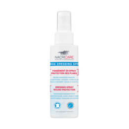 Spray dressing pansement