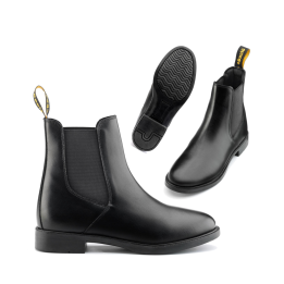 Boots en cuir synthétique