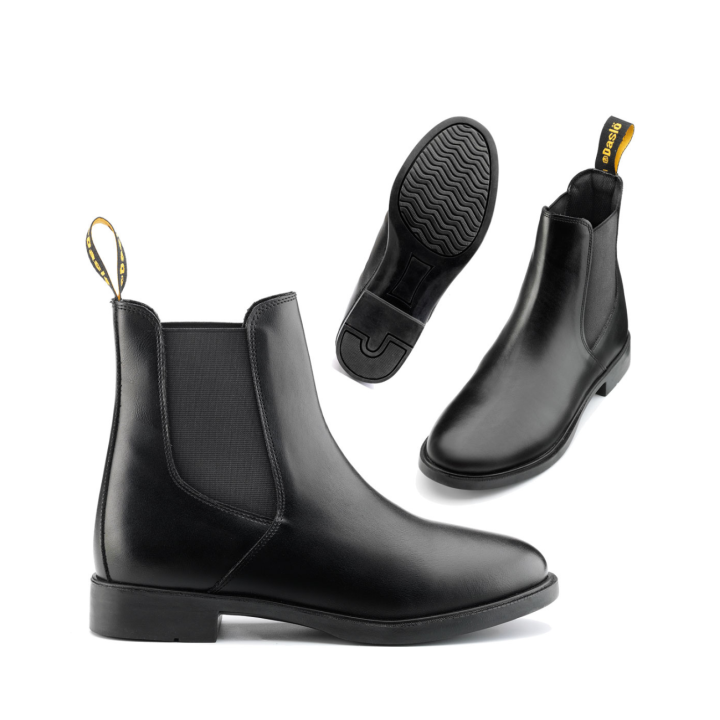 Boots en cuir synthétique