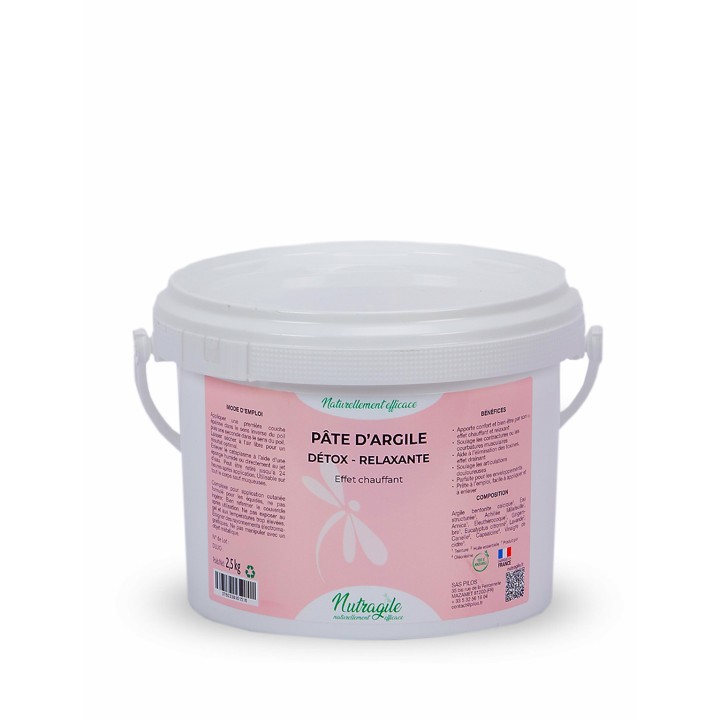 pate argile détox nutragile