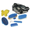 Kit de pansage bleu - KERBL