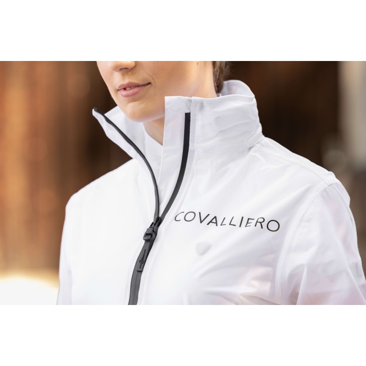 Veste de pluie transparente
