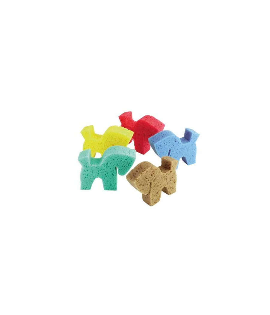 Lot éponges forme cheval -...