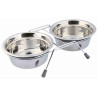 Ensemble gamelles anti-cliquetis - TRIXIE