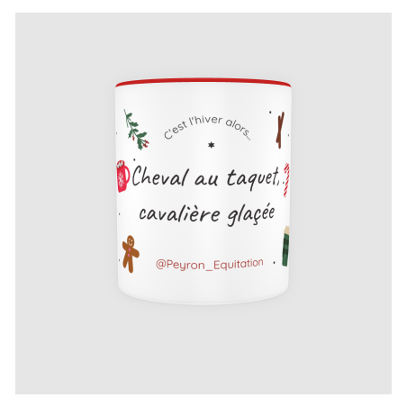 Mug Hiver25 - PEYRON EQUITATION