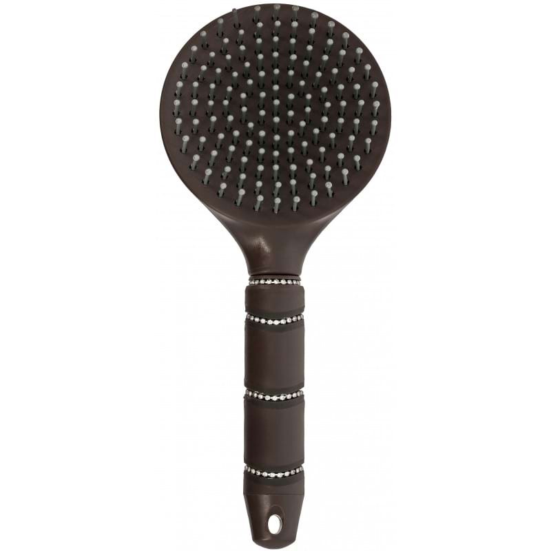Brosse à crins strass je t'aime - EQUITHEME