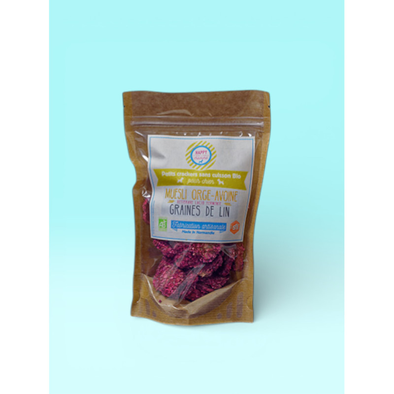 Crackers Chien Betteraves Rouges - HAPPY CRACKERS